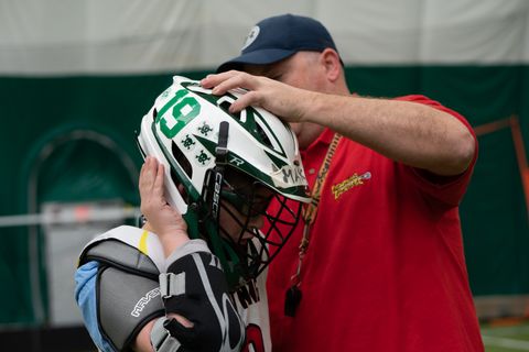 Lightning Lacrosse player during a spring game (1)